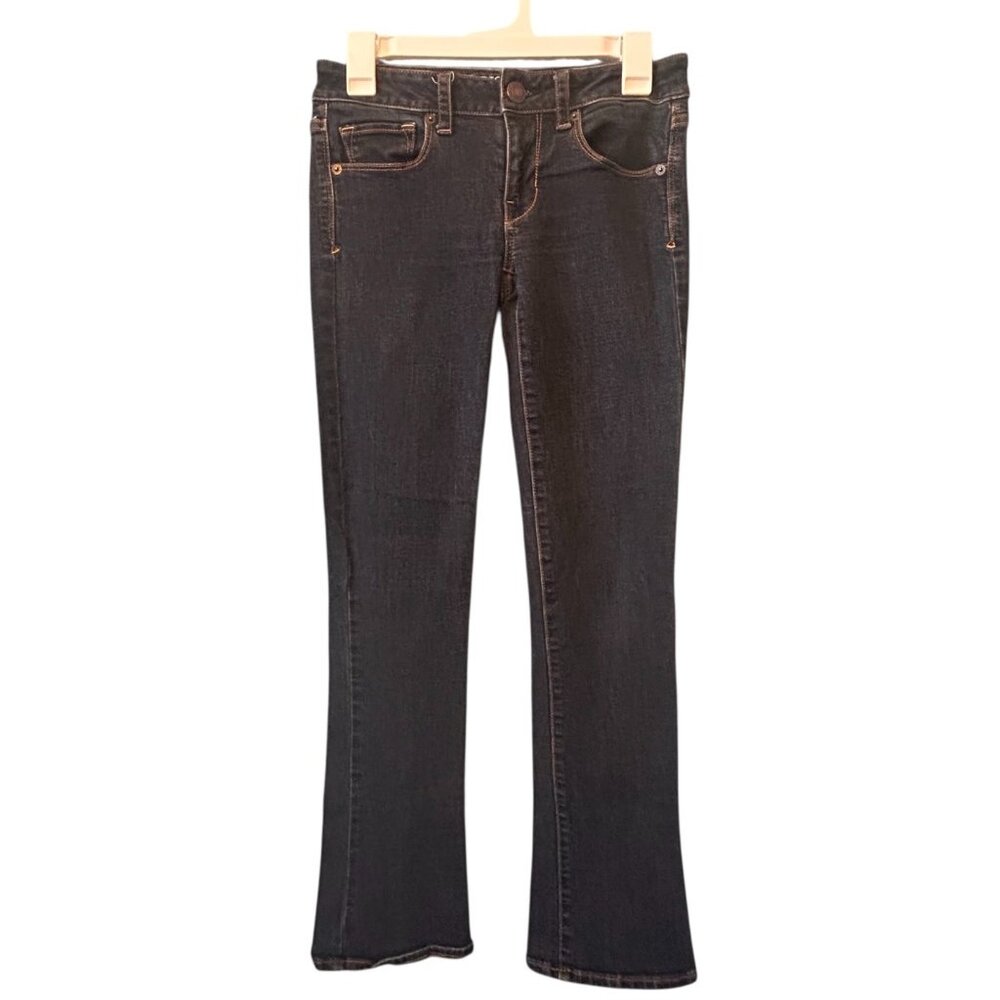 American Eagle Skinny Kick Super Stretch Dark Wash Jeans - Size 2